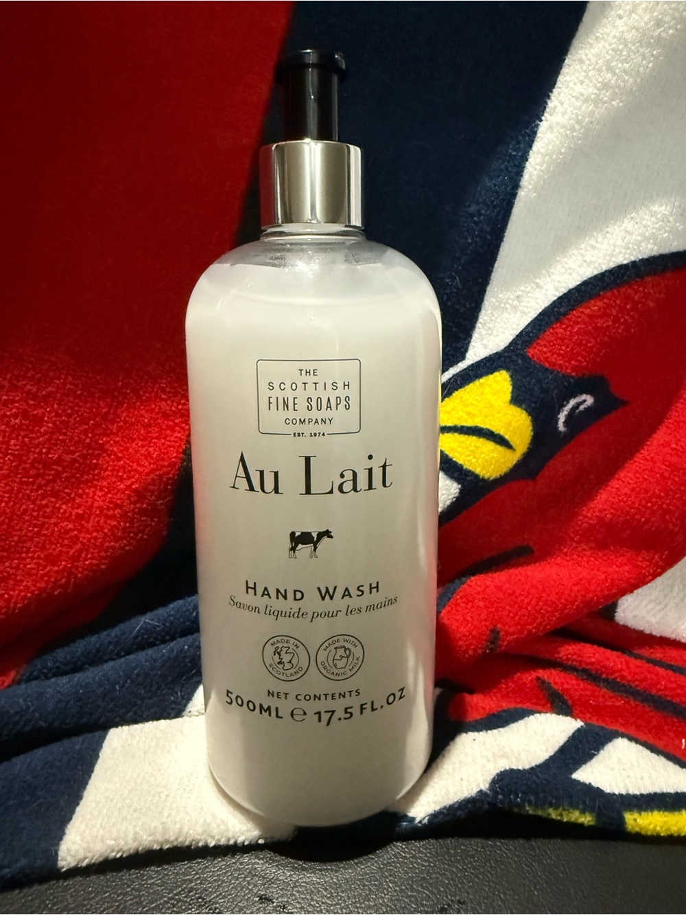 The Scottish Fine Soaps Au Lait Hand Wash — White